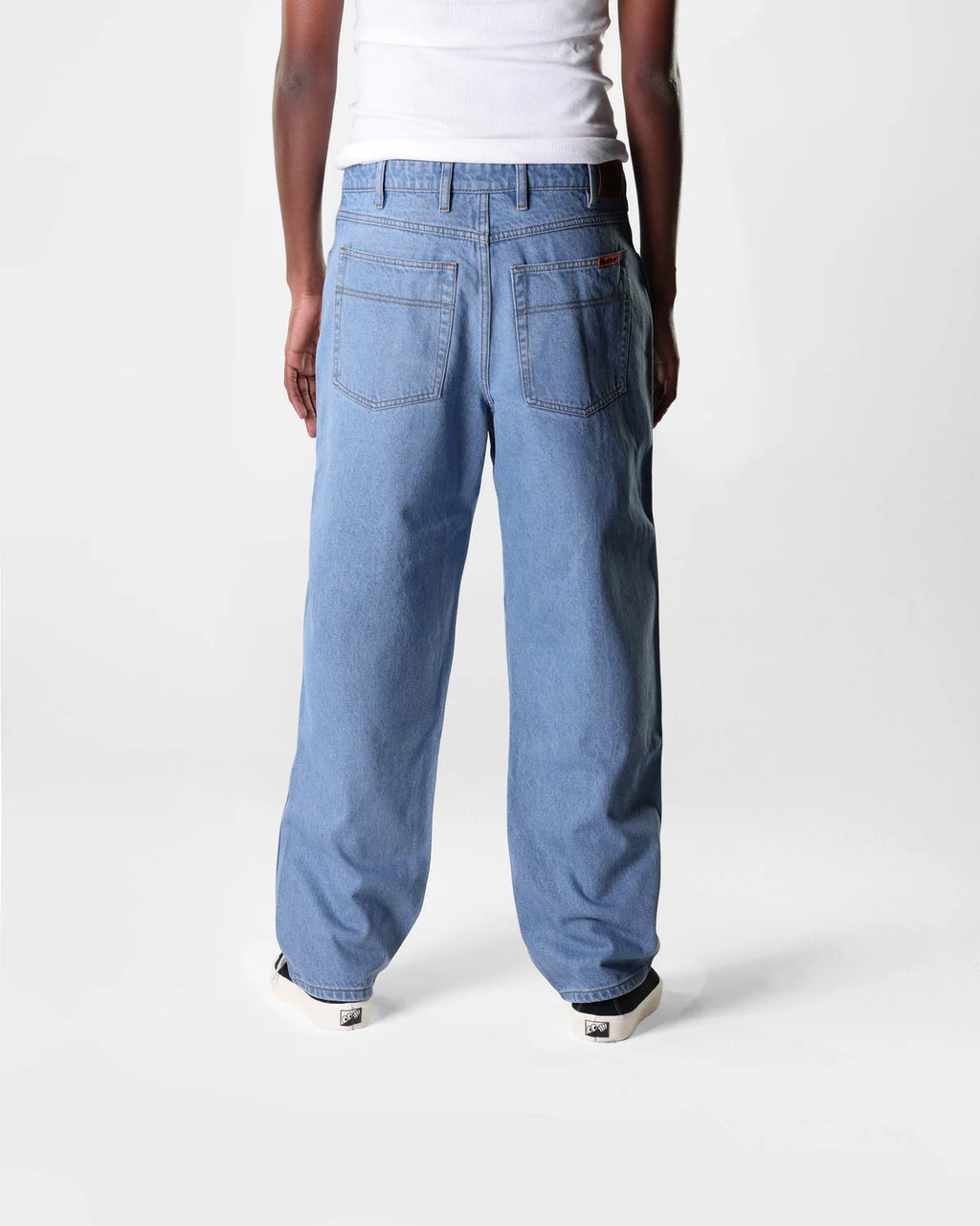 Relaxed Denim Jeans - Washed Indigo