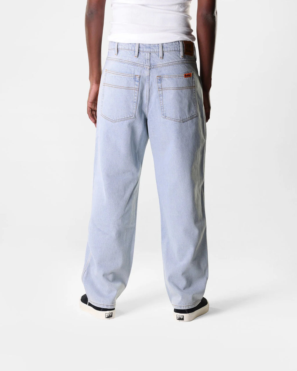 Relaxed Denim Jeans - Light Blue