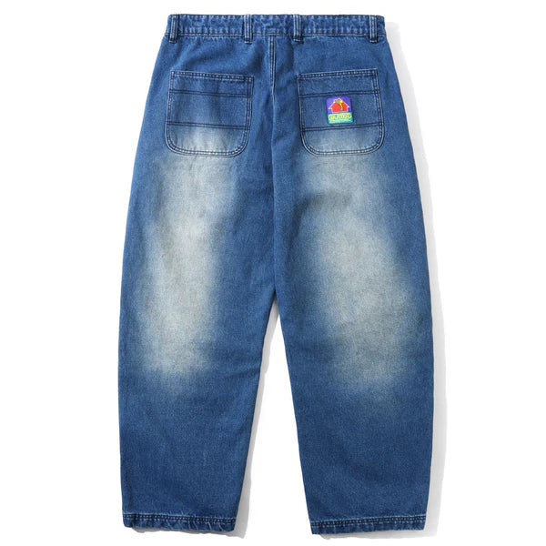 Work Pant - Distressed Indigo