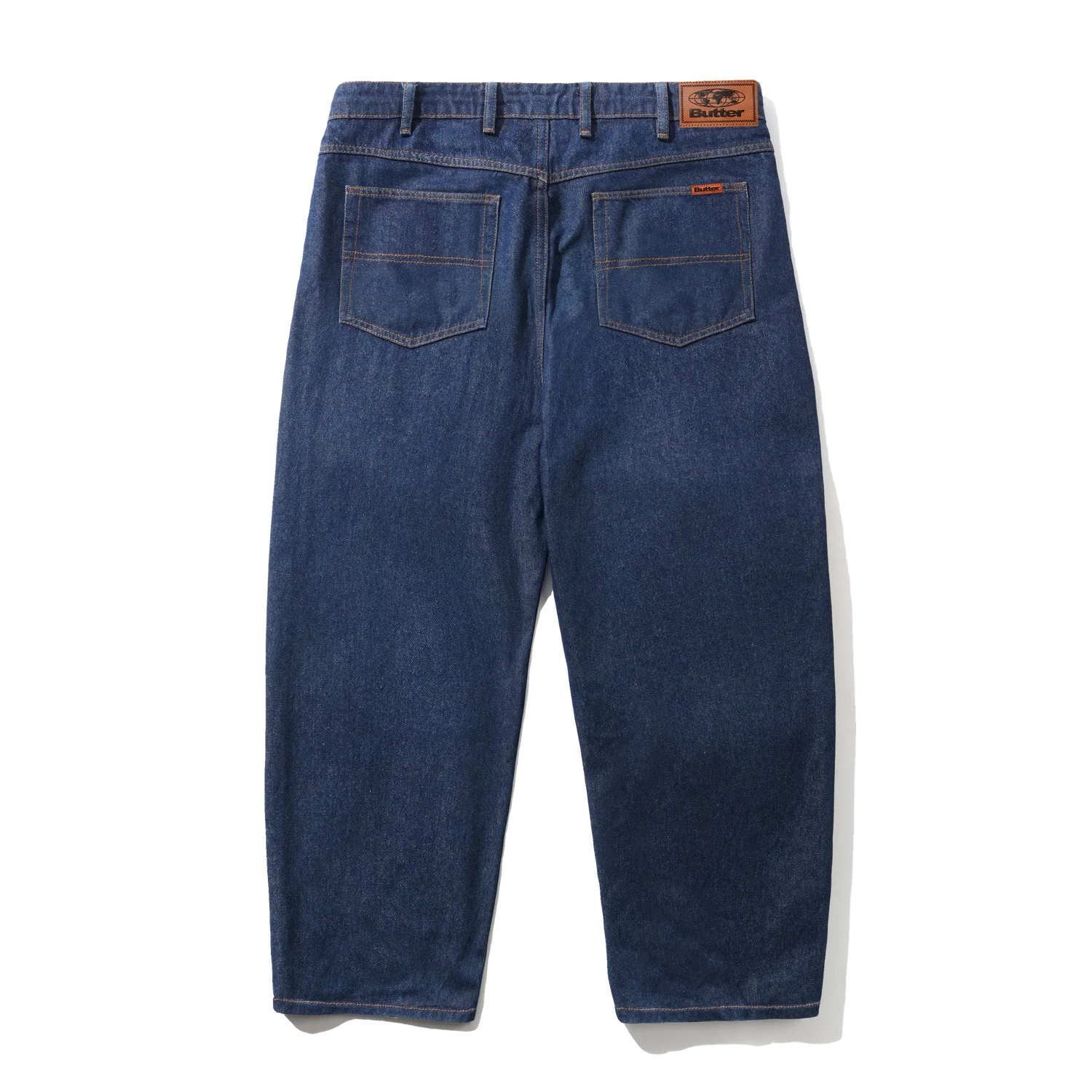 Baggy Denim Jeans - Dark Indigo