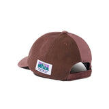 Butter Goods - Canvas Patchwork 6 Panel Cap - Washed Burgundy