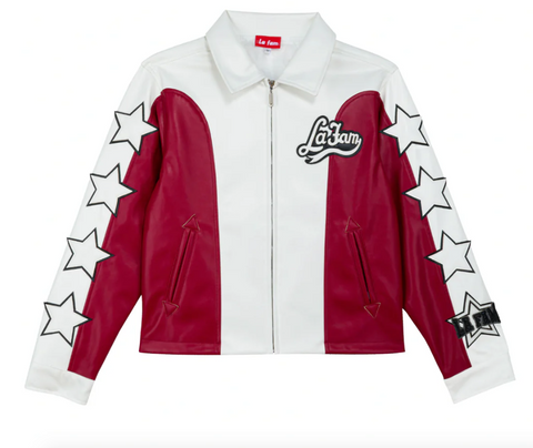 La Fam - Star Jacket -Red / White