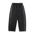 Check Tape Trackpants - Black