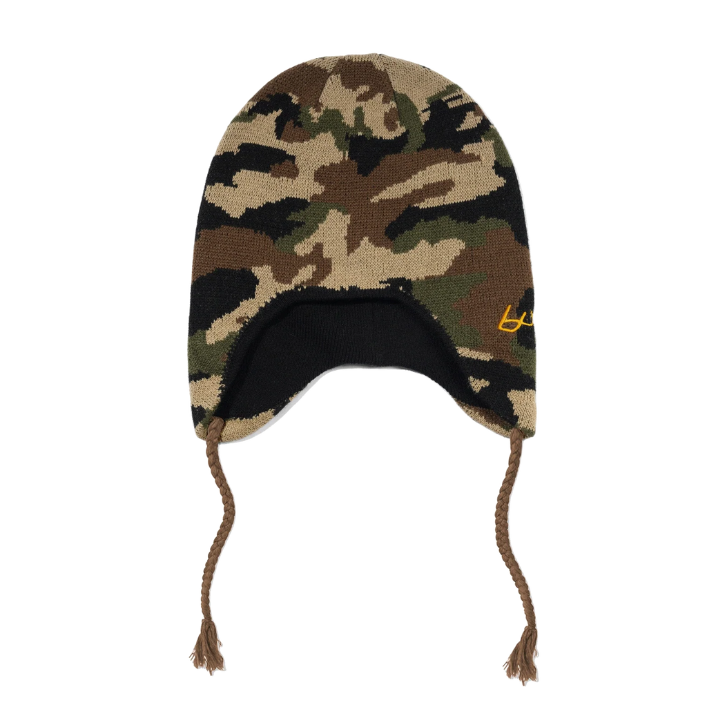 Beanie Earflap Woodland - Camo