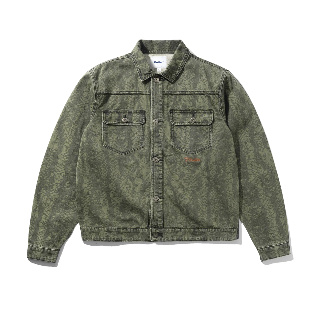 Garage Denim Jacket - Lowland Camo