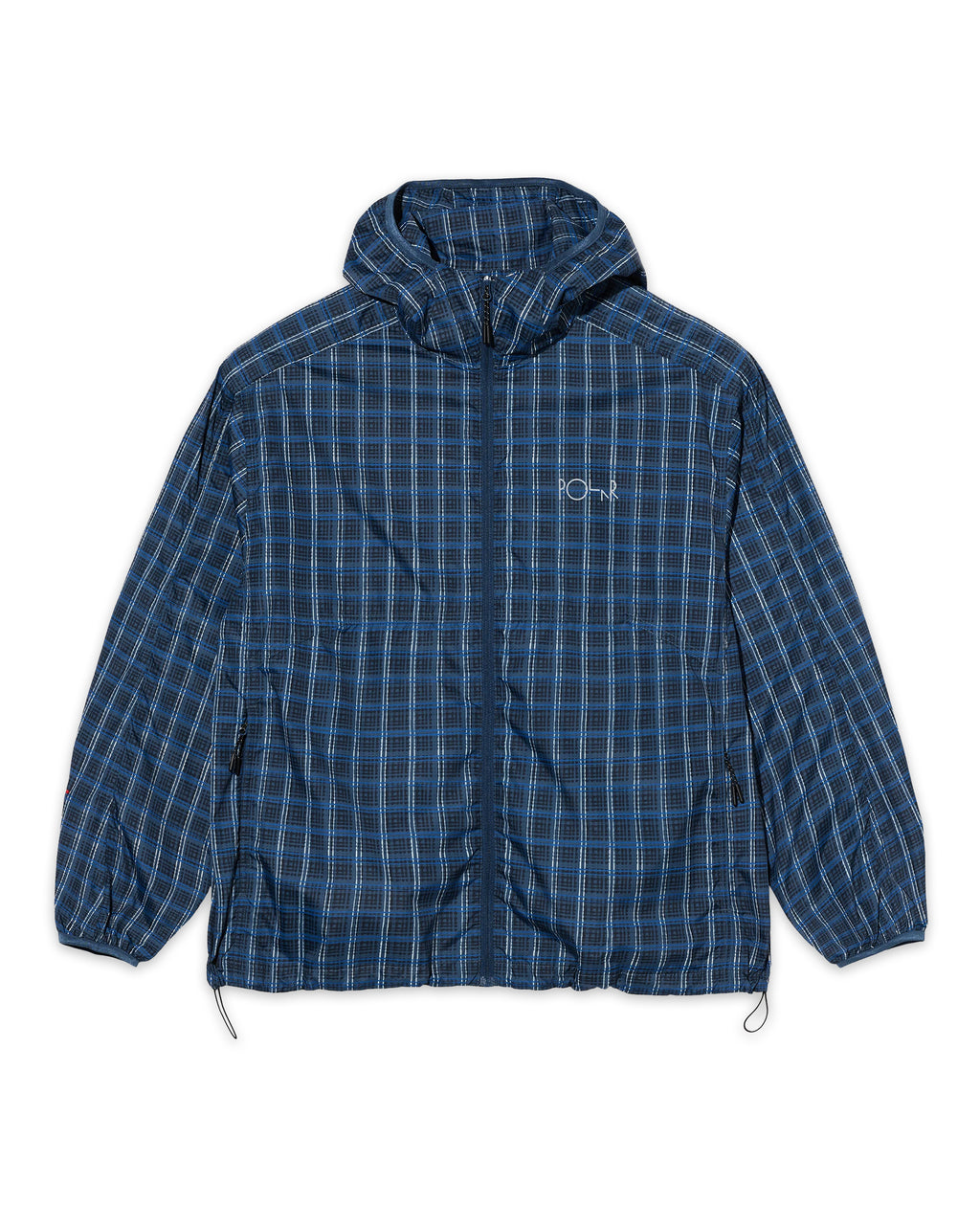 Light Shell Chase Jacket - Blue Check