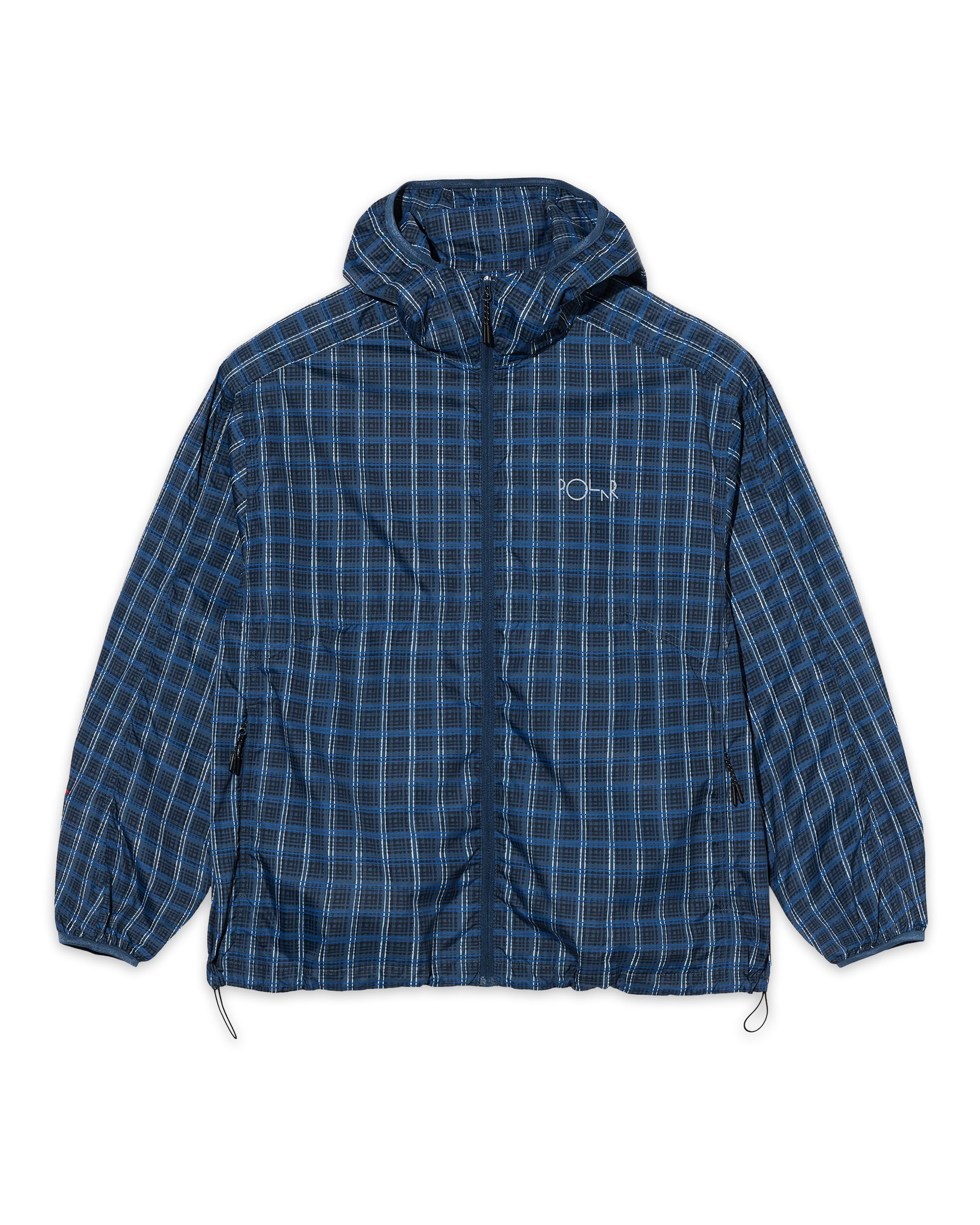 Light Shell Chase Jacket - Blue Check