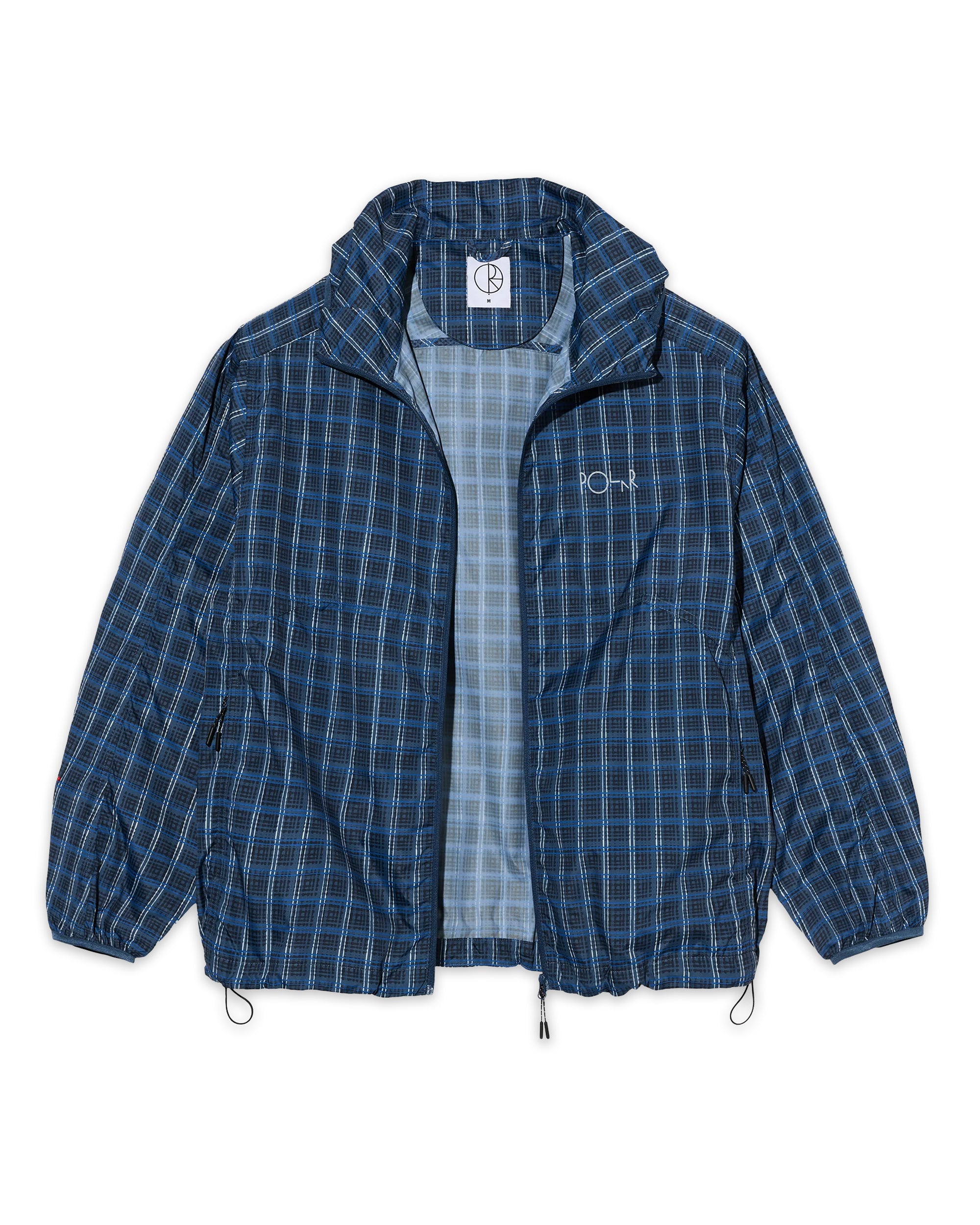 Light Shell Chase Jacket - Blue Check