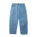 Relaxed Denim Jeans - Washed Indigo