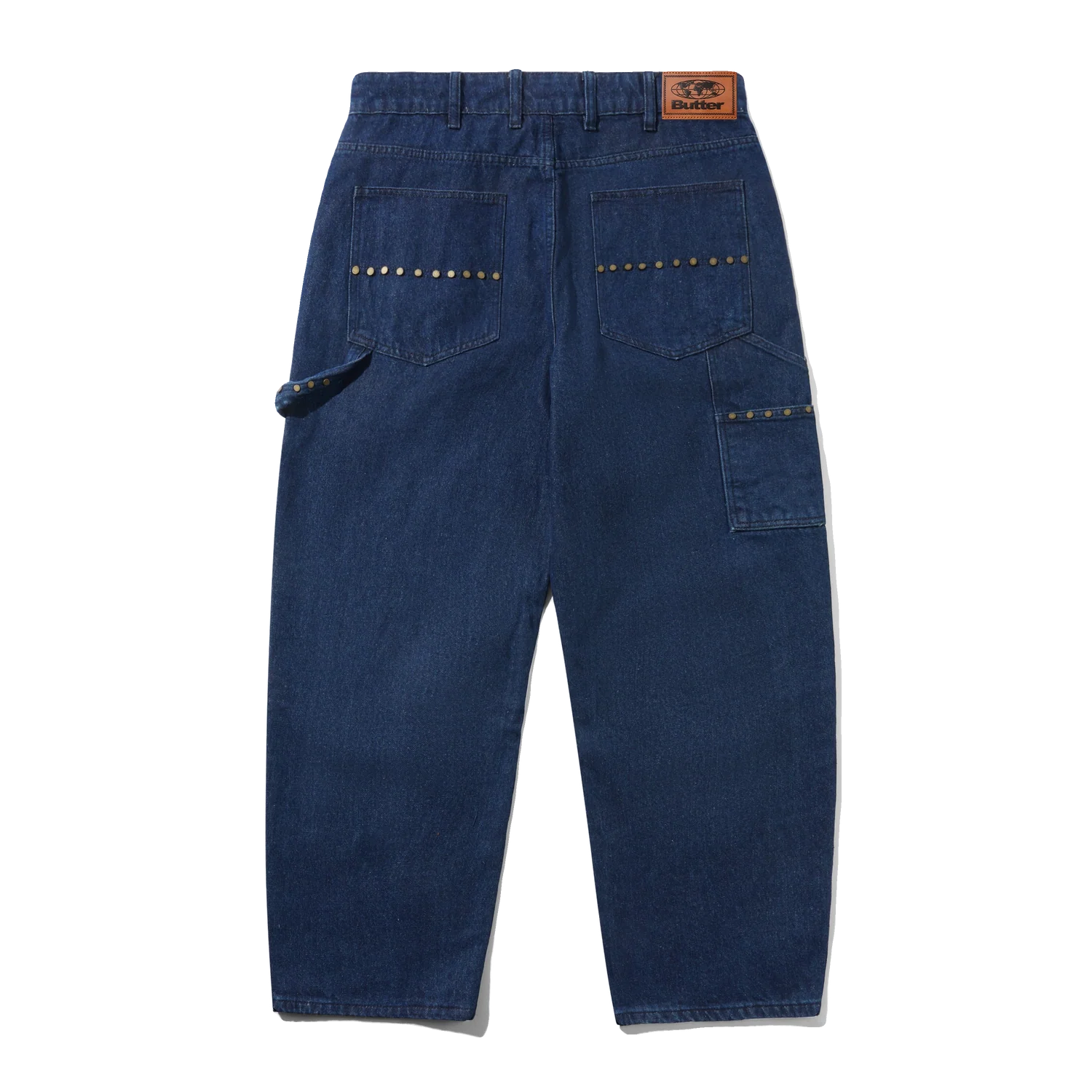 Rivet Denim Jeans - Raw Indigo