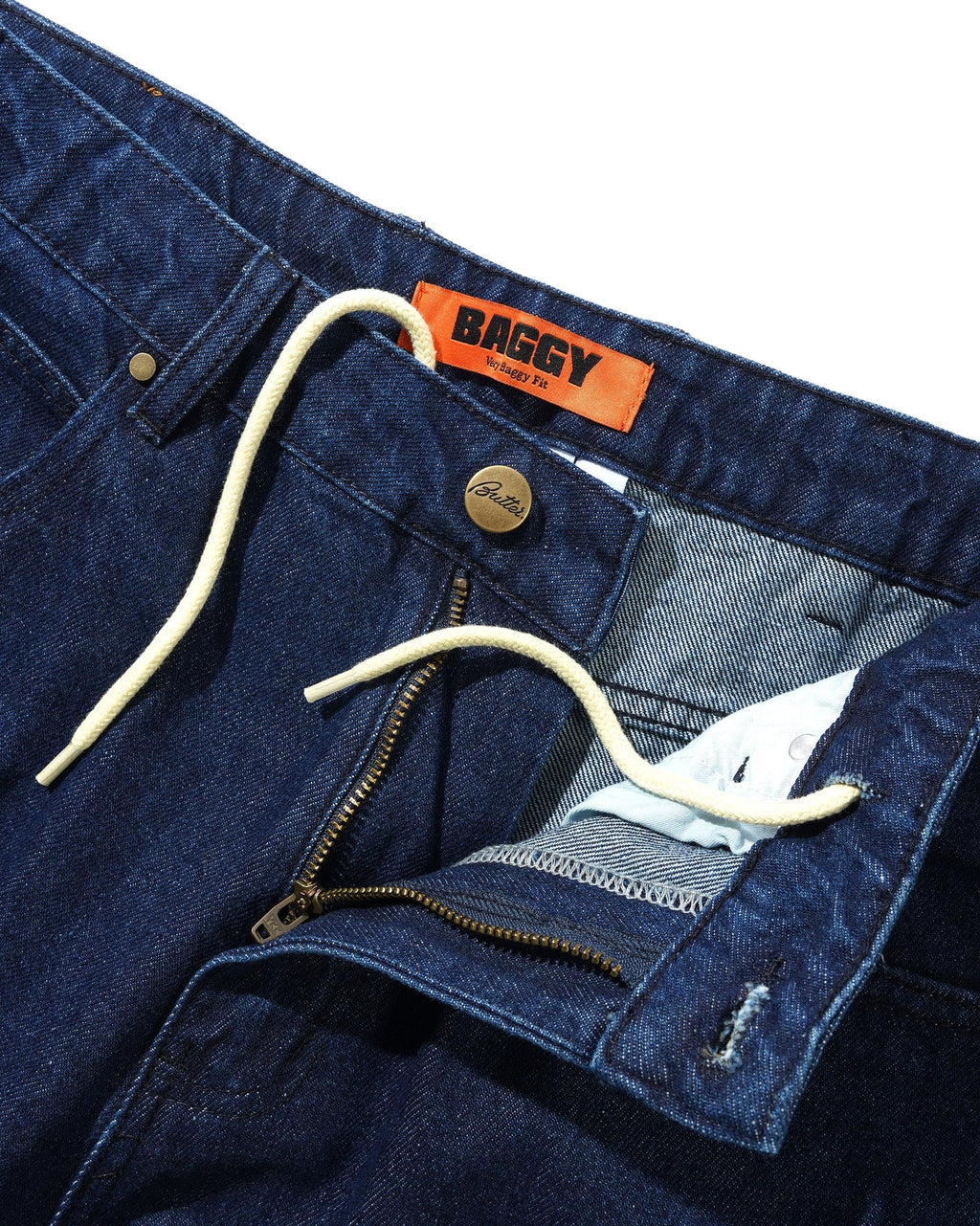 Rivet Denim Jeans - Raw Indigo