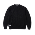 Scribble Knit Sweater - Black