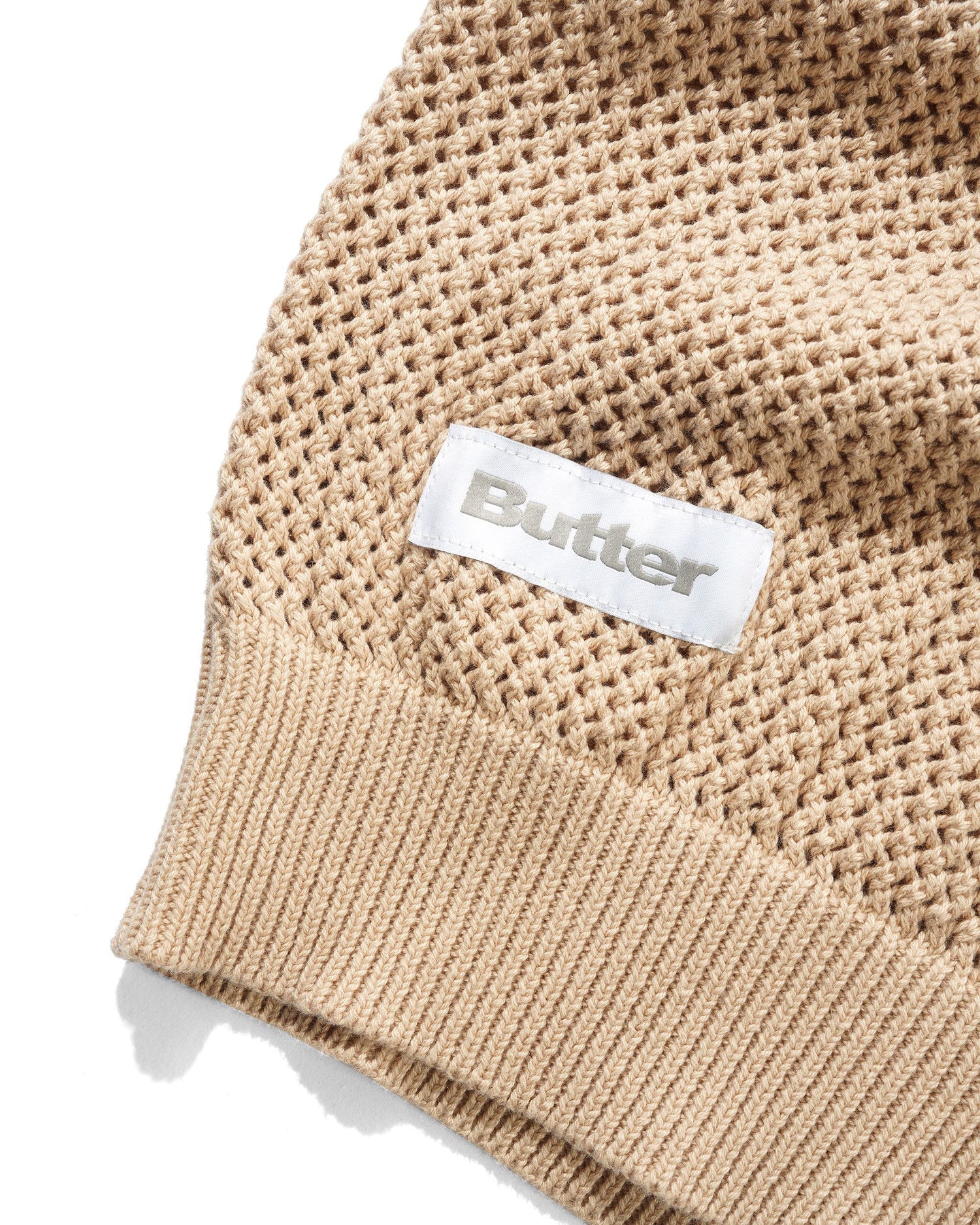 Scribble Knit Sweater - Cream