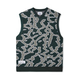 Butter Goods - Surge Knitted Vest - Forest