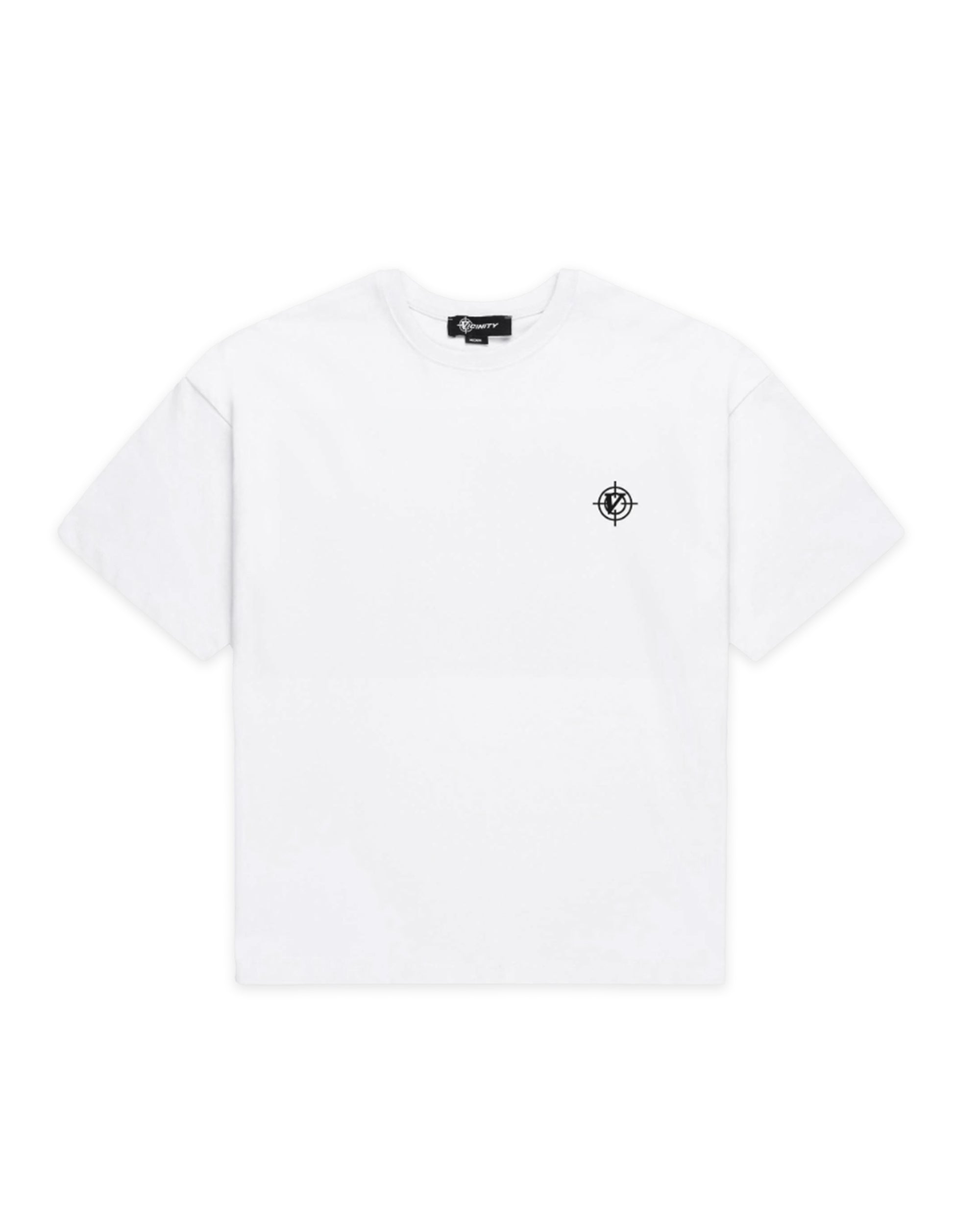 T-shirt V Logo - White