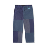 Butter Goods - Washed Canvas Patchwork Pants - Washed Navy