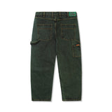 Butter Goods- Weathergear Heavyweight Denim Jeans -  Deep Forest Wash