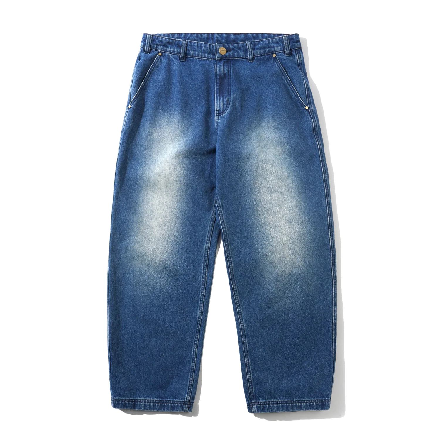 Work Pant - Distressed Indigo