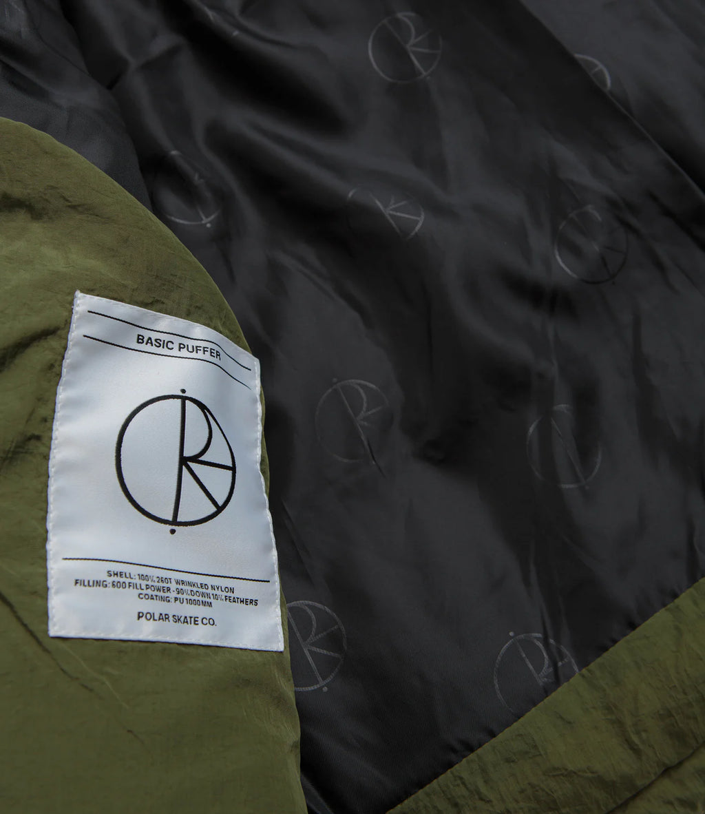 Basic Puffer - Army Green